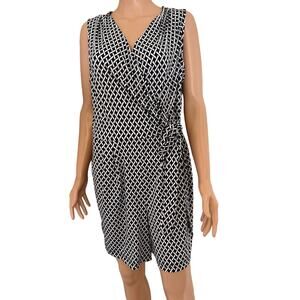 Emma & Michele Black and White Polka Dot Jumpsuit